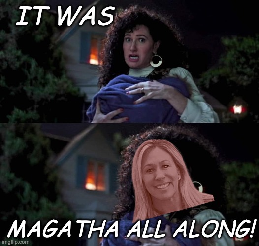 Agatha All Along | IT WAS MAGATHA ALL ALONG! | image tagged in agatha all along | made w/ Imgflip meme maker