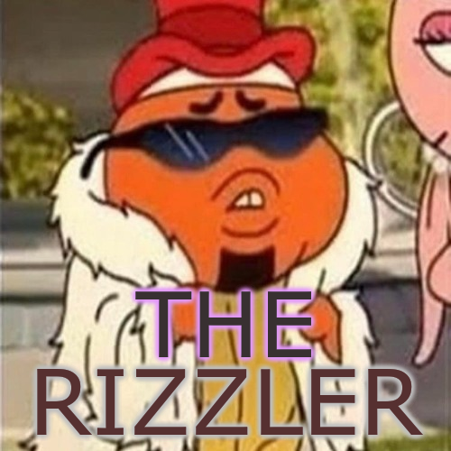 the rizzler Blank Meme Template