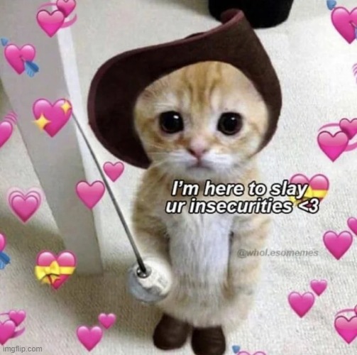 . | image tagged in cats,memes,funny,repost,puss in boots,wholesome | made w/ Imgflip meme maker