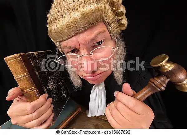 High Quality judge when no b*tches Blank Meme Template