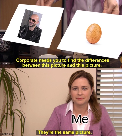 me personally | Me | image tagged in memes,they're the same picture | made w/ Imgflip meme maker