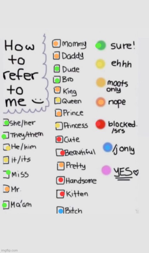 how you may refer to me <3 | image tagged in how to refer to me | made w/ Imgflip meme maker