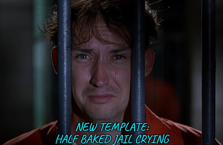 New Template: Half Baked Jail Crying | NEW TEMPLATE:
HALF BAKED JAIL CRYING | image tagged in half baked jail crying,movies,new template,comedy,1990s,meme template | made w/ Imgflip meme maker