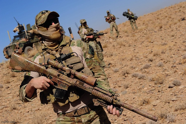 the Australian armies 2nd Commando Regiment | made w/ Imgflip meme maker