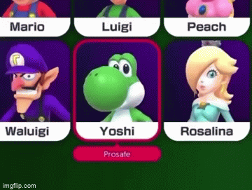 Yoshi is MR. BEAST, also credit to the creator - Imgflip