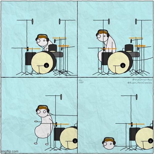 image tagged in memes,comics,band,record,forget,headphones | made w/ Imgflip meme maker