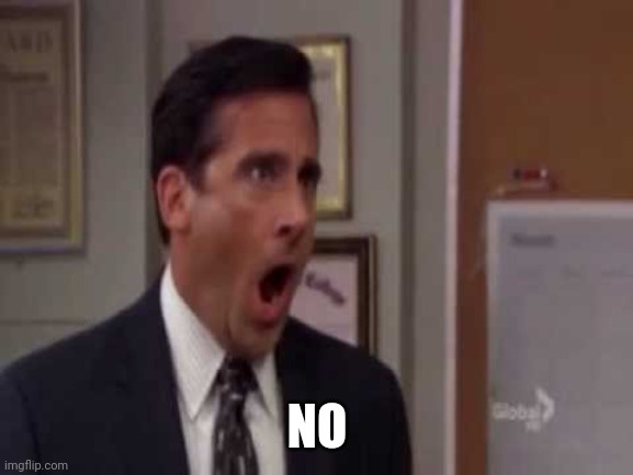 Oh god pls no | NO | image tagged in oh god pls no | made w/ Imgflip meme maker