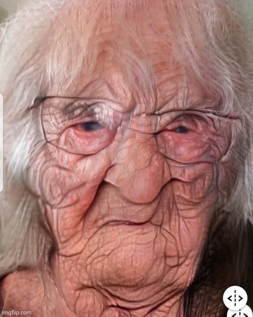 Pissed off old woman | image tagged in pissed off old woman | made w/ Imgflip meme maker