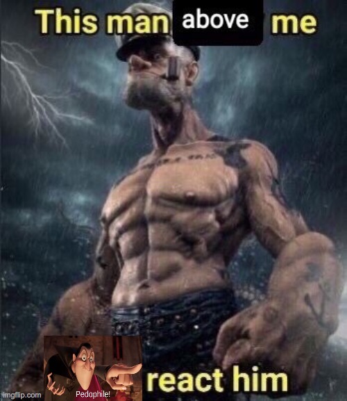 this man above me fish react him | image tagged in this man above me fish react him | made w/ Imgflip meme maker