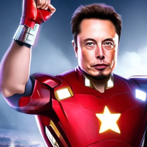 High Quality Iron Man Elon Musk Blank Meme Template