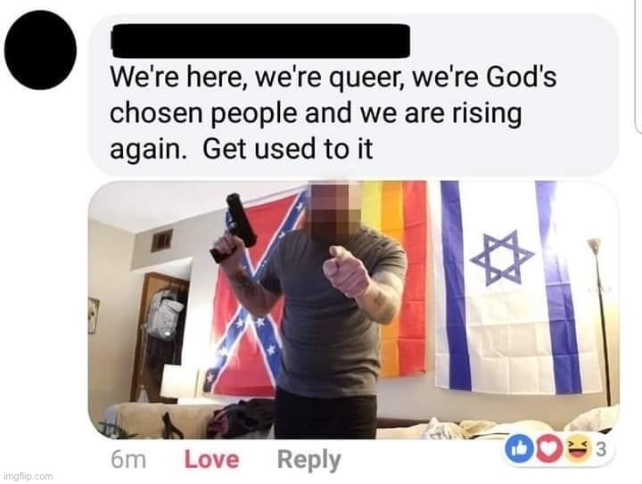 Gay Jewish redneck | image tagged in gay jewish redneck | made w/ Imgflip meme maker