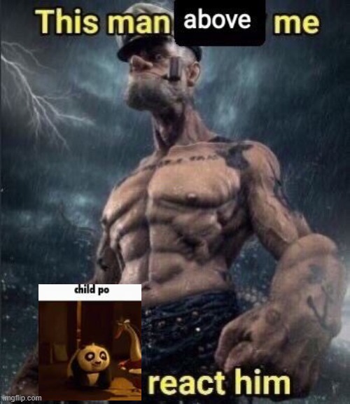 this man above me fish react him | image tagged in this man above me fish react him | made w/ Imgflip meme maker
