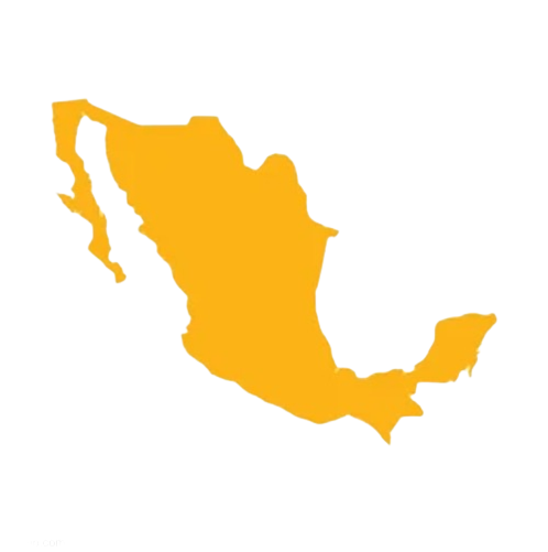 Mexico outline transparent Blank Meme Template