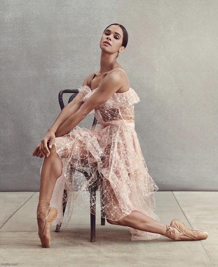 Misty Copeland | image tagged in misty copeland | made w/ Imgflip meme maker