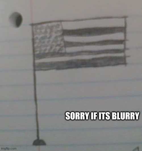 usa flag | SORRY IF ITS BLURRY | made w/ Imgflip meme maker