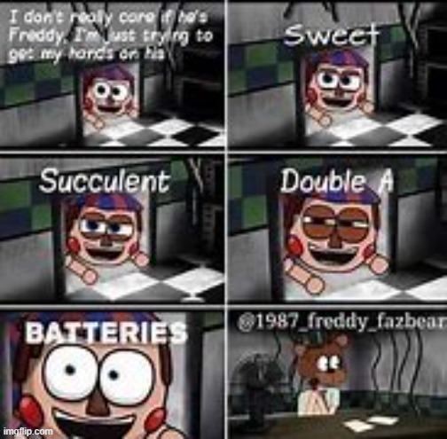image tagged in bb fnaf | made w/ Imgflip meme maker