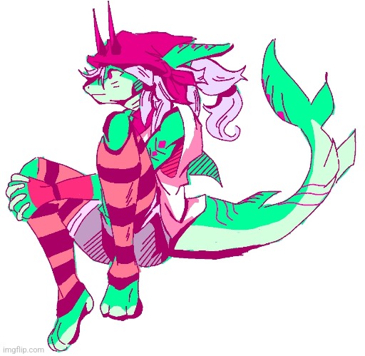 More shark sona. | image tagged in art | made w/ Imgflip meme maker