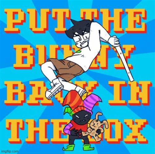 Don't move or the bunny gets it | made w/ Imgflip meme maker