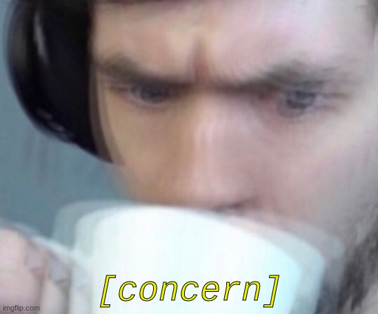 Concerned Sean Intensifies No Space | [concern] | image tagged in concerned sean intensifies no space | made w/ Imgflip meme maker