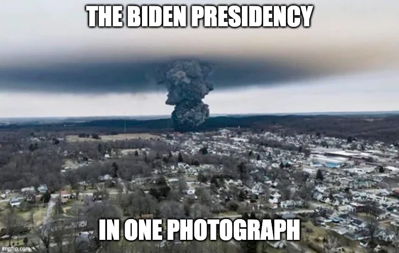 The disasters will continue with the disaster in the White House | THE BIDEN PRESIDENCY; IN ONE PHOTOGRAPH | image tagged in joe biden,biden fails | made w/ Imgflip meme maker