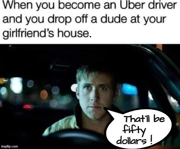 Uber | image tagged in charger | made w/ Imgflip meme maker