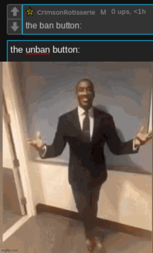 image tagged in smiling black guy in suit | made w/ Imgflip meme maker