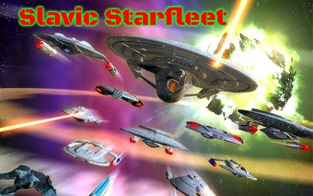 Star Trek: Armada | Slavic Starfleet | image tagged in star trek armada,slavic,slavic starfleet | made w/ Imgflip meme maker