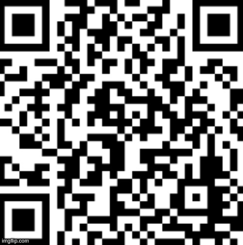 what ever you do, don't scan it, if you do, you'll find the most cursed shit | image tagged in memes,qr code | made w/ Imgflip meme maker