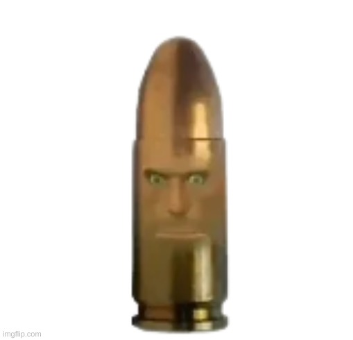 Heavy Bullet | image tagged in heavy bullet | made w/ Imgflip meme maker