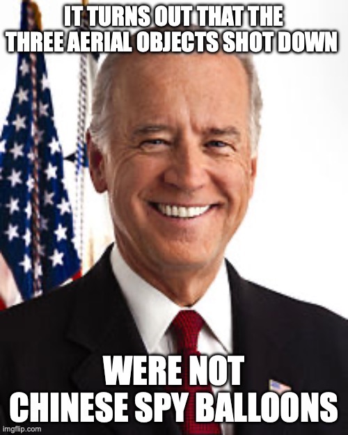 Not a Pro-Democrat meme but I'd say the same thing if Fact Checkers agree with the GOP if they debunk a claim from the Dems | image tagged in memes,joe biden,chinese,balloon,theory,debunked | made w/ Imgflip meme maker