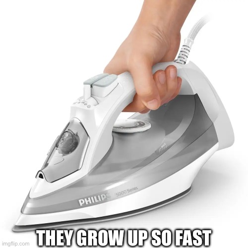 context: https://imgflip.com/gif/7bfp2r | THEY GROW UP SO FAST | image tagged in unsubmitted images,iron,they grow up so fast,yes | made w/ Imgflip meme maker