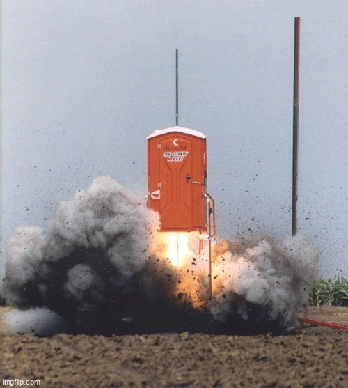 exploding toilet | image tagged in exploding toilet | made w/ Imgflip meme maker