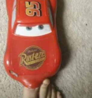 Lightning Mcqueen Suckin' Toes Blank Meme Template