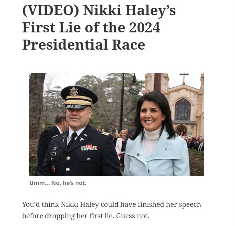 Nikki Haley Lying Her Ass Off | image tagged in nikki haley,liar liar my teacher says,liar liar pants on fire,liar liar,typical politician | made w/ Imgflip meme maker