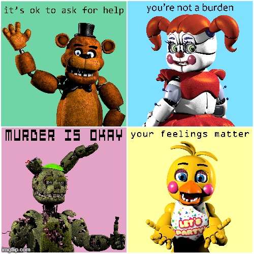 image tagged in fnaf | made w/ Imgflip meme maker