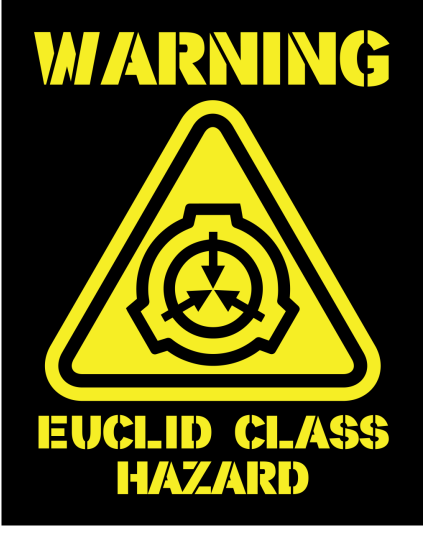 High Quality SCP Ecluid Warnig Blank Meme Template