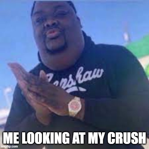 RIZZARD OF OZ | ME LOOKING AT MY CRUSH | image tagged in rizzly bear,funny | made w/ Imgflip meme maker