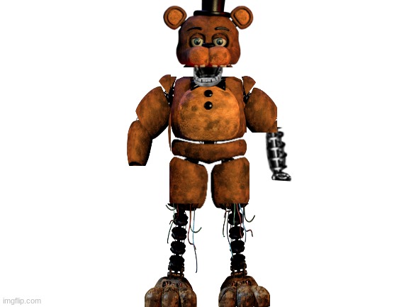 i made ignited freddy creepier - Imgflip