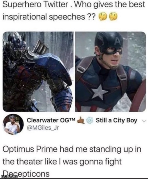 Optimus prime | image tagged in optimus prime,twitter,memes,superheroes,repost,superhero | made w/ Imgflip meme maker