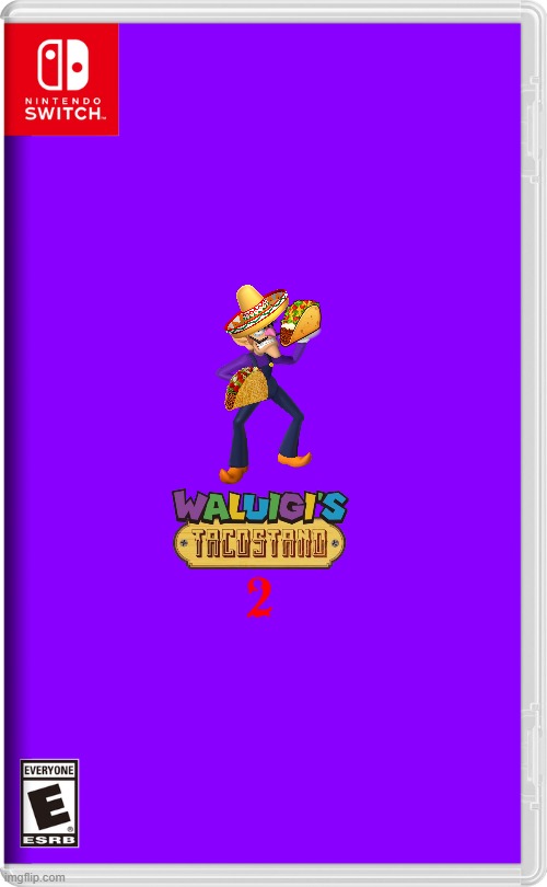 waluigi's taco stand 2 | 2 | image tagged in nintendo switch,sequels,waluigi,taco,fake,waluigi's taco stand | made w/ Imgflip meme maker