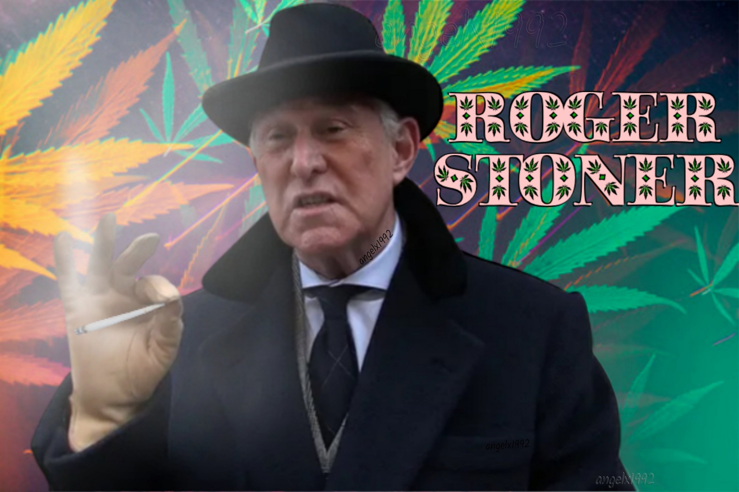 High Quality roger stone Blank Meme Template