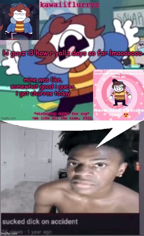 image tagged in sucked dick on accident | made w/ Imgflip meme maker