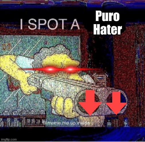 I spot a thot | Puro Hater | image tagged in i spot a thot | made w/ Imgflip meme maker