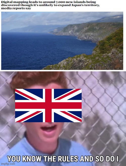 british lol | image tagged in rick astley you know the rules,british,british empire,laughs in british,empire | made w/ Imgflip meme maker
