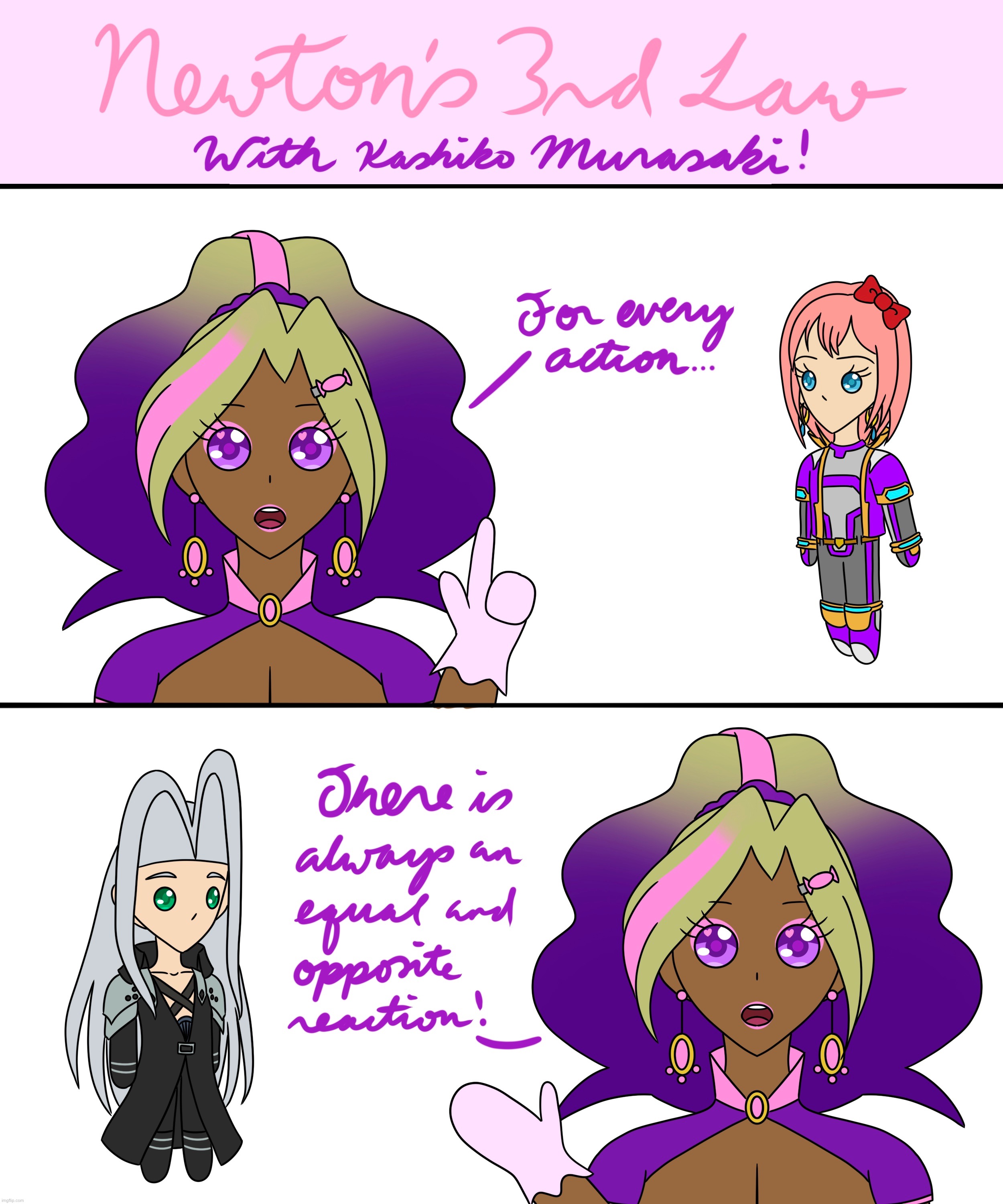 Comic strip thingy I did | made w/ Imgflip meme maker