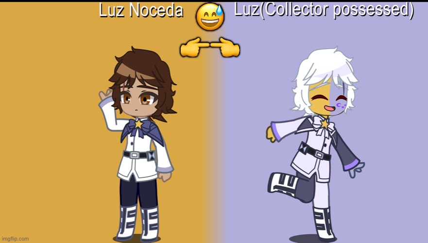 I made Luz and Amity in Gacha club! : r/TheOwlHouse