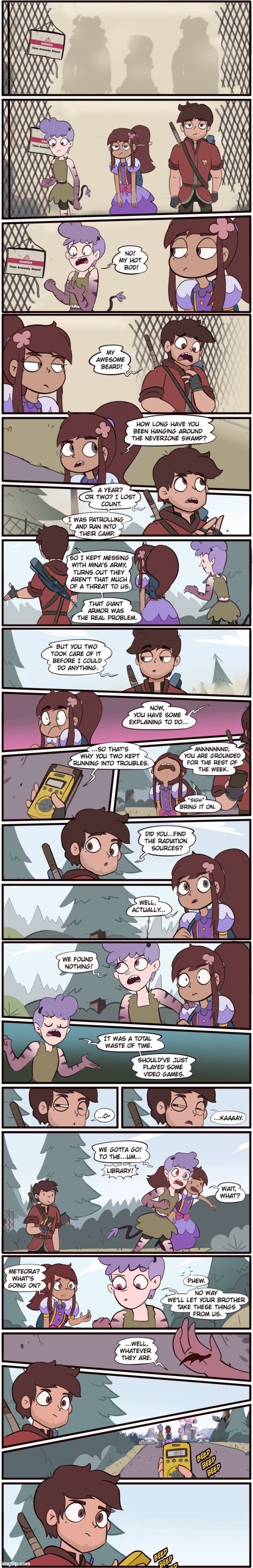 Echo Creek: A Tale of Two Butterflies: Chapter 3: Never say Neverzone (Part 13) | image tagged in morningmark,svtfoe,comics/cartoons,star vs the forces of evil,comics,memes | made w/ Imgflip meme maker