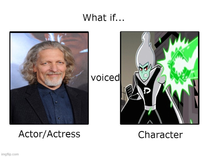 What if Clancy Brown voiced Dark Danny | image tagged in what if this actor or actress voiced this character,danny phantom,clancy brown,nickelodeon,dark danny | made w/ Imgflip meme maker
