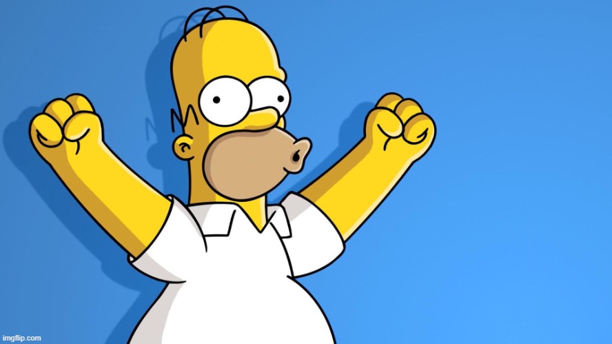 image tagged in homer simpson woo hoo | made w/ Imgflip meme maker