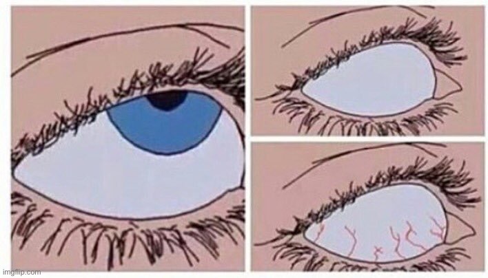 eye roll | image tagged in eye roll | made w/ Imgflip meme maker